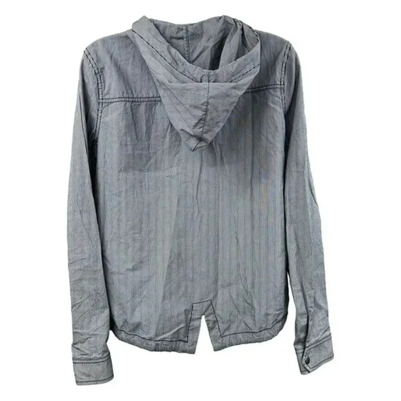 SO brand pin stripe women's jacket size S 100% cotton - Picture 4 of 8